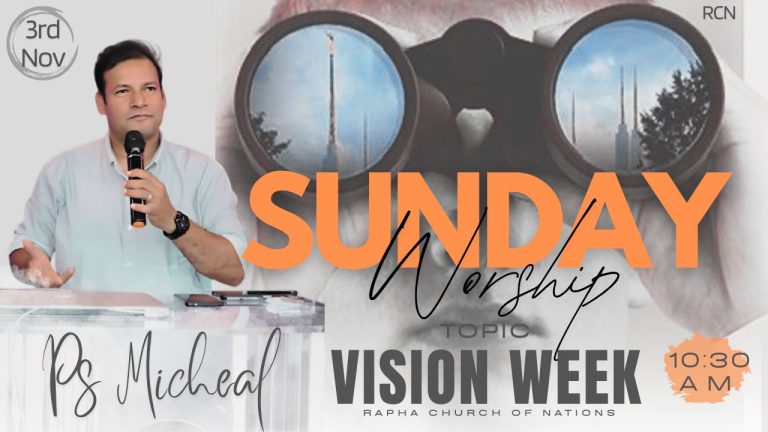 Without Vision, Life Has No Direction